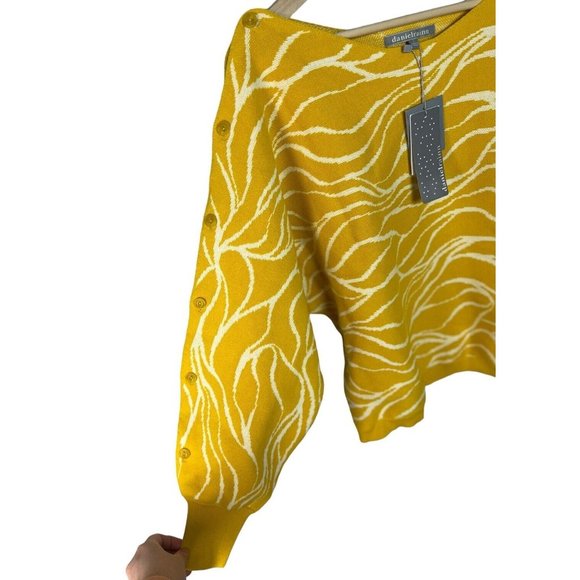 Daniel Rainn Myah Boatneck Sweater with Dolman Sleeves Size Large Cotton Wms - Picture 7 of 7